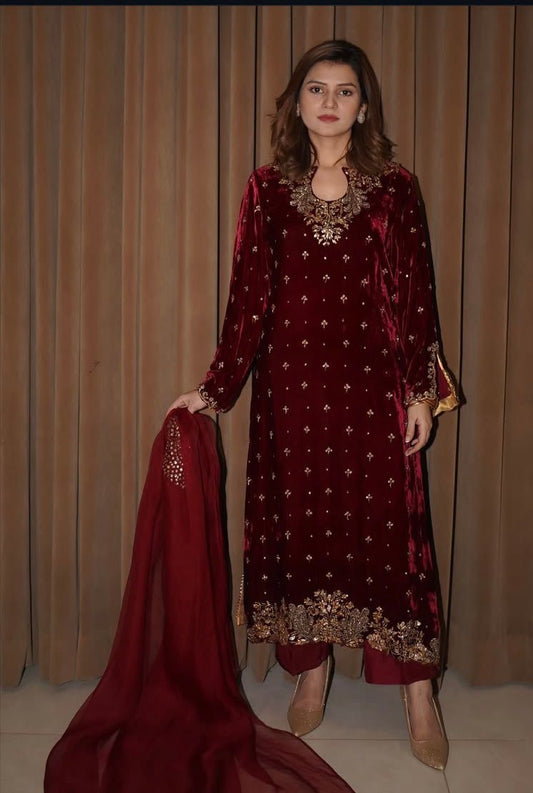 Handcrafted French Velvet