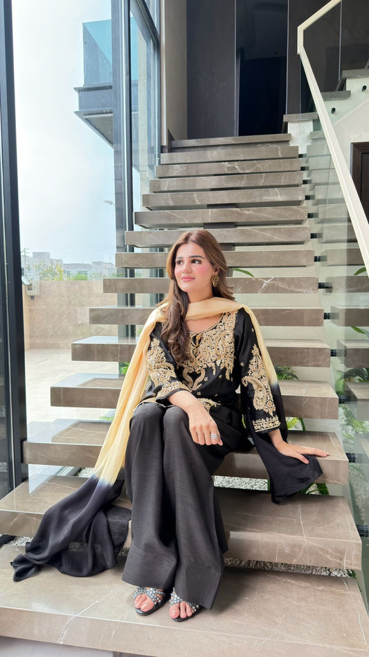Pure Sheesha Silk Ensemble
